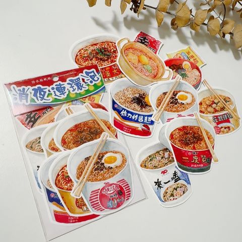 連環泡貼紙組1