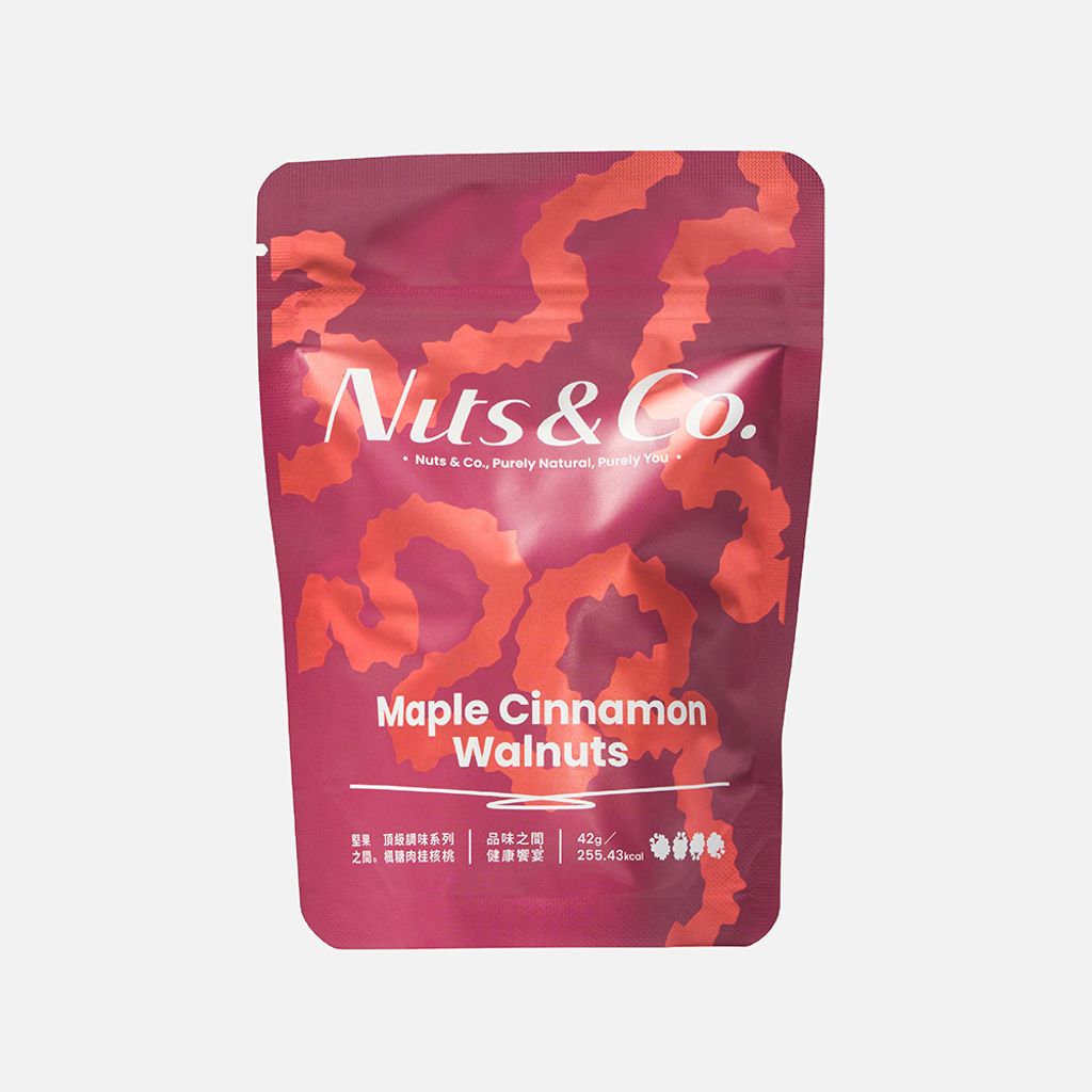 Nuts&Co-天然輕調味-楓糖肉桂核桃1