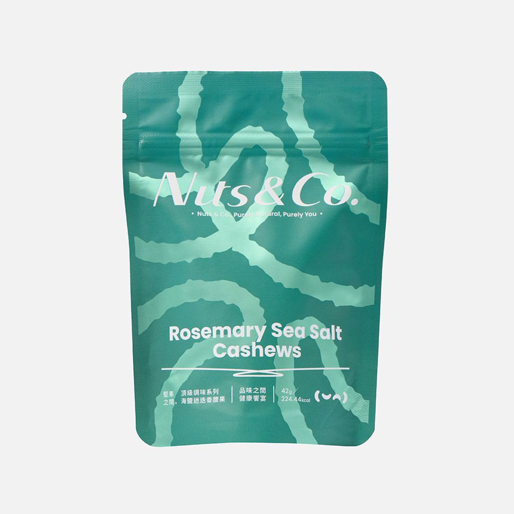 Nuts&Co-天然輕調味-海鹽迷迭香腰果1