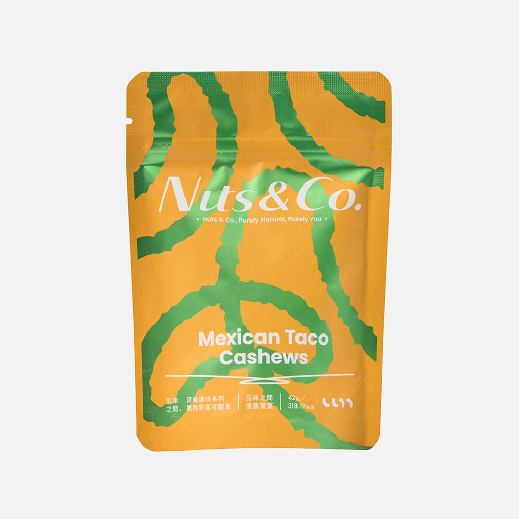 Nuts&Co-天然輕調味-墨西哥塔可腰果1