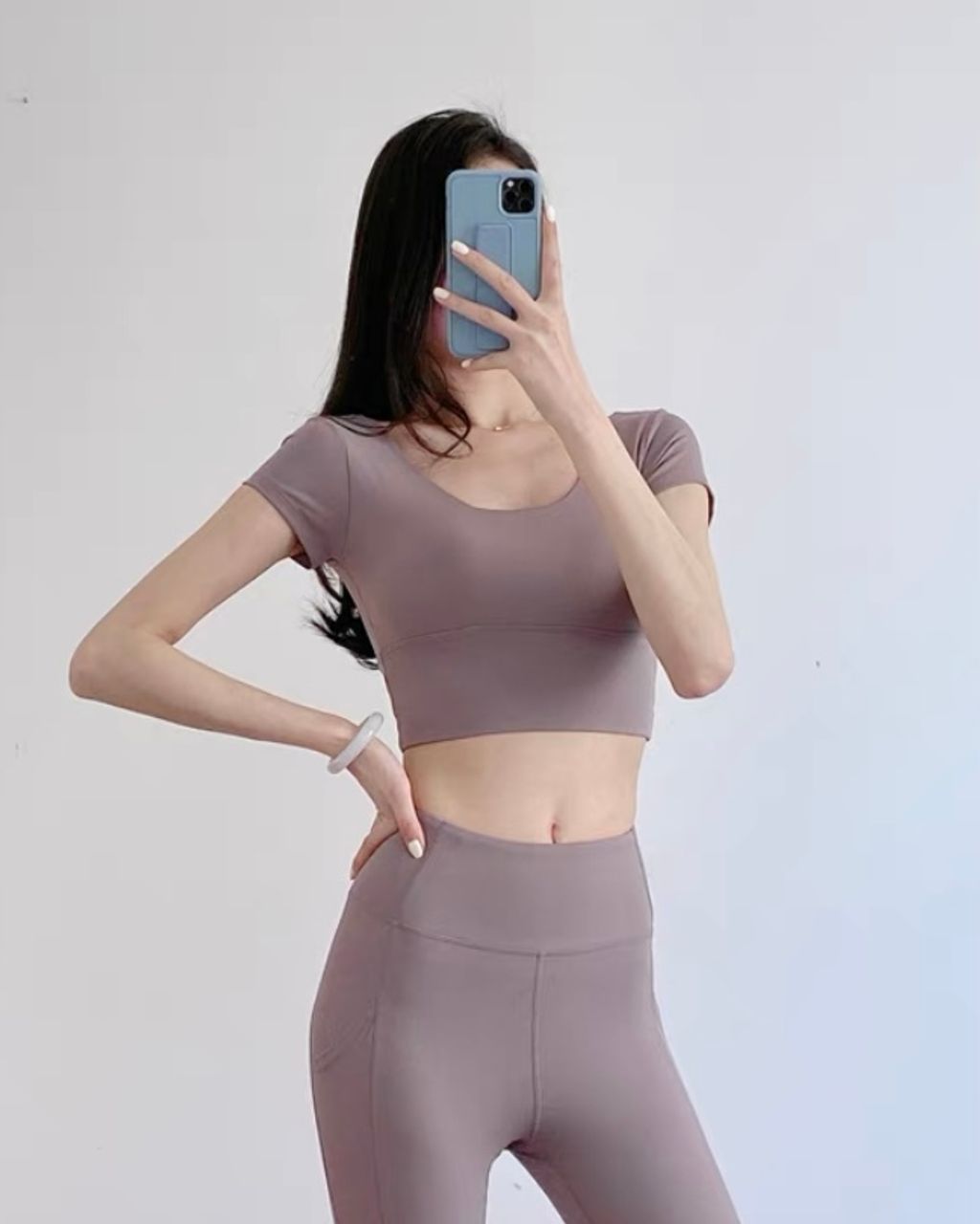 Hailey Leggings in Iris