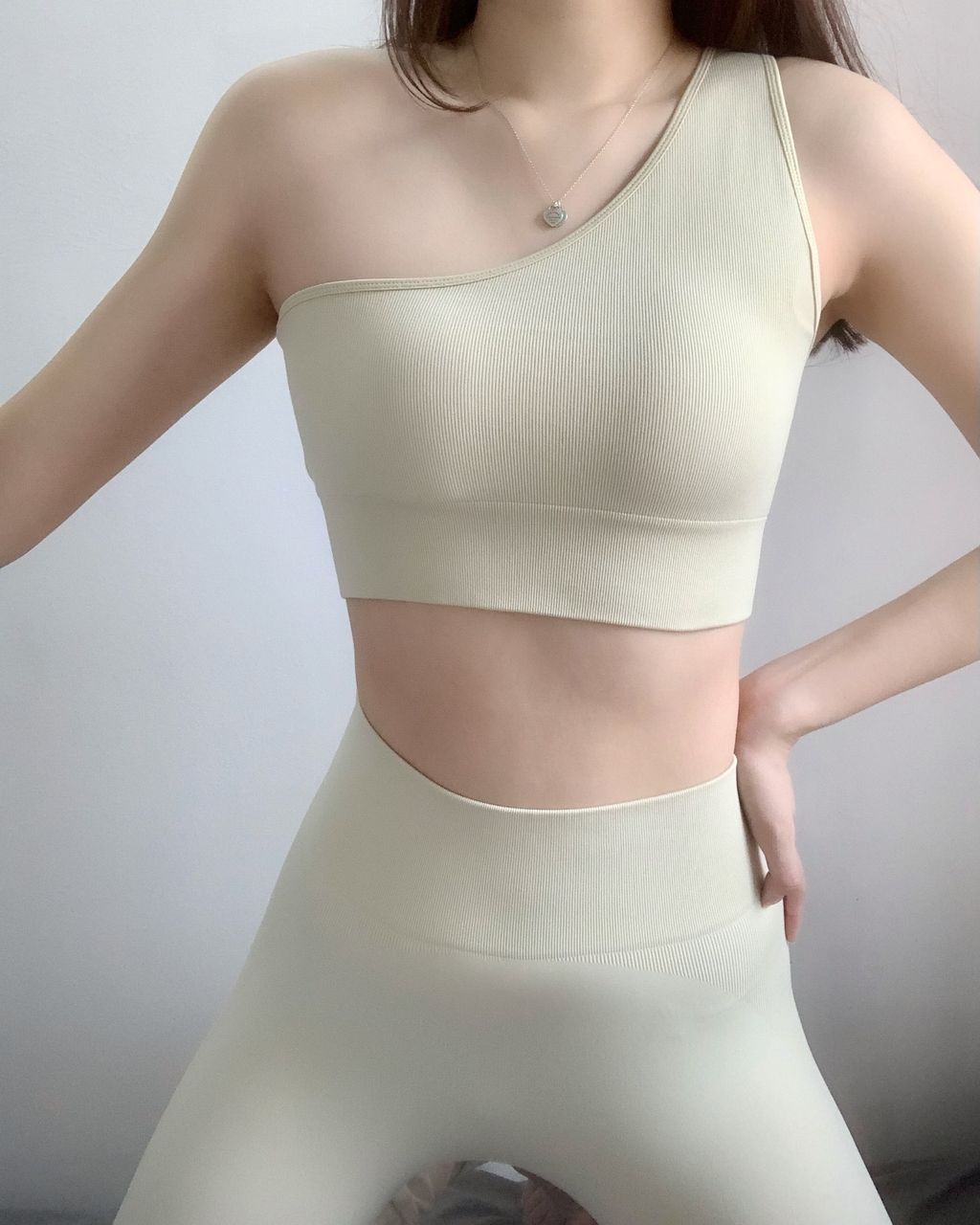 Harper Toga Leggings Set in Beige
