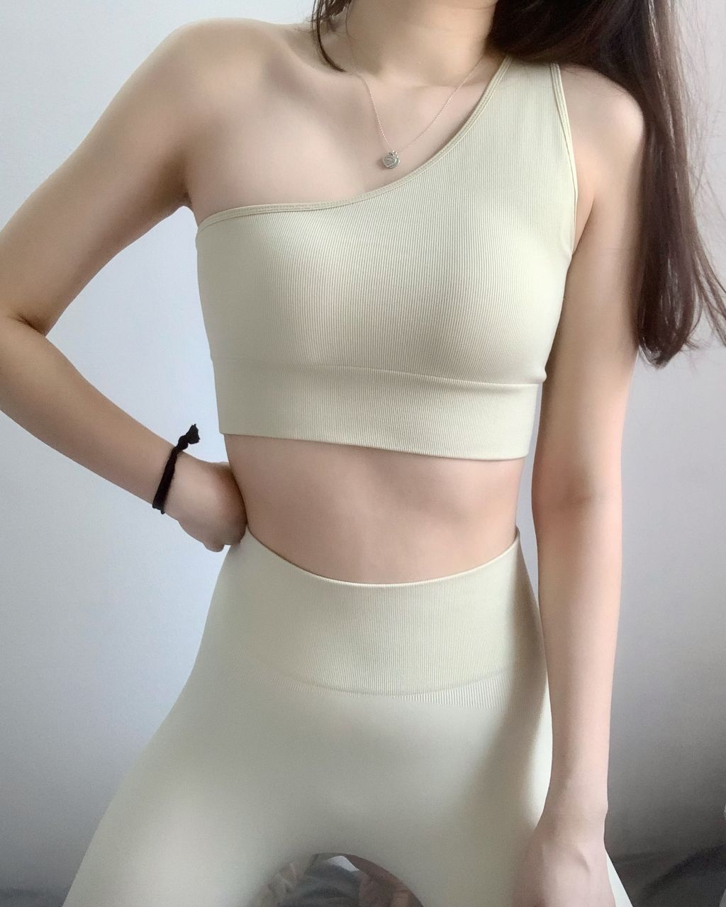 Harper Toga Leggings Set in Beige