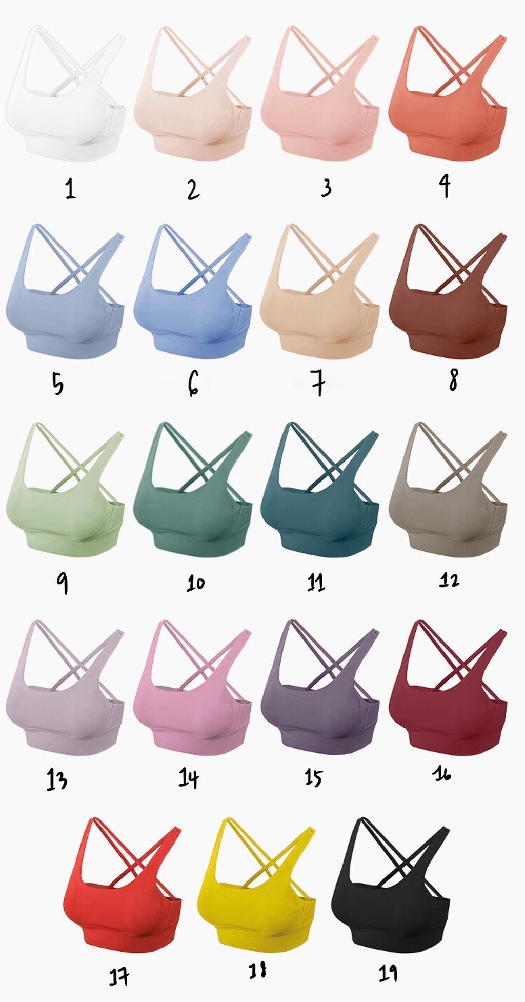 19 colours