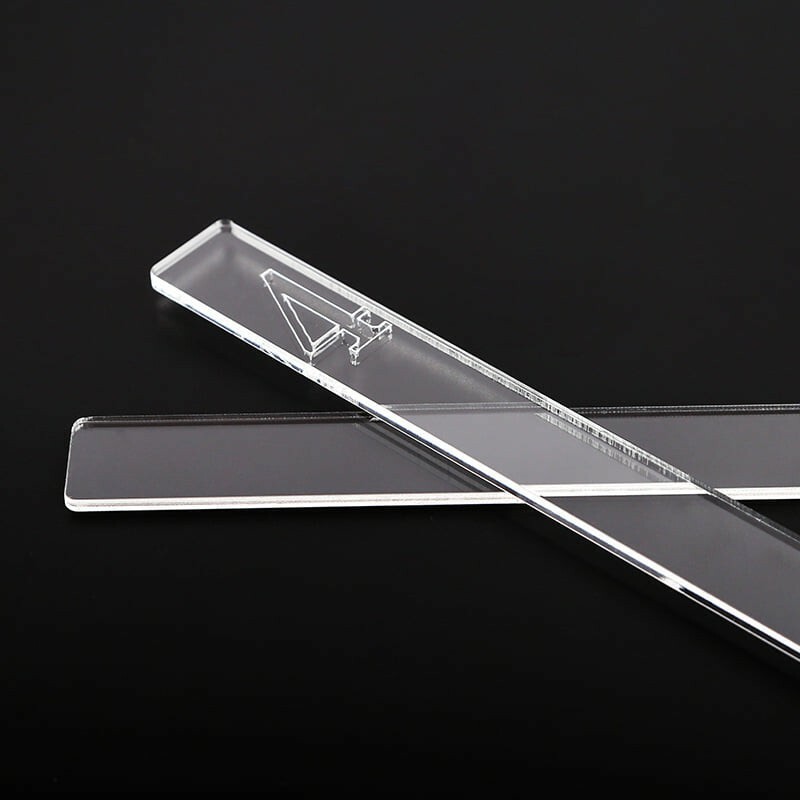 Acrylic biscuit thickness balance ruler, Cookie thickness ruler, Biscuit Ruler