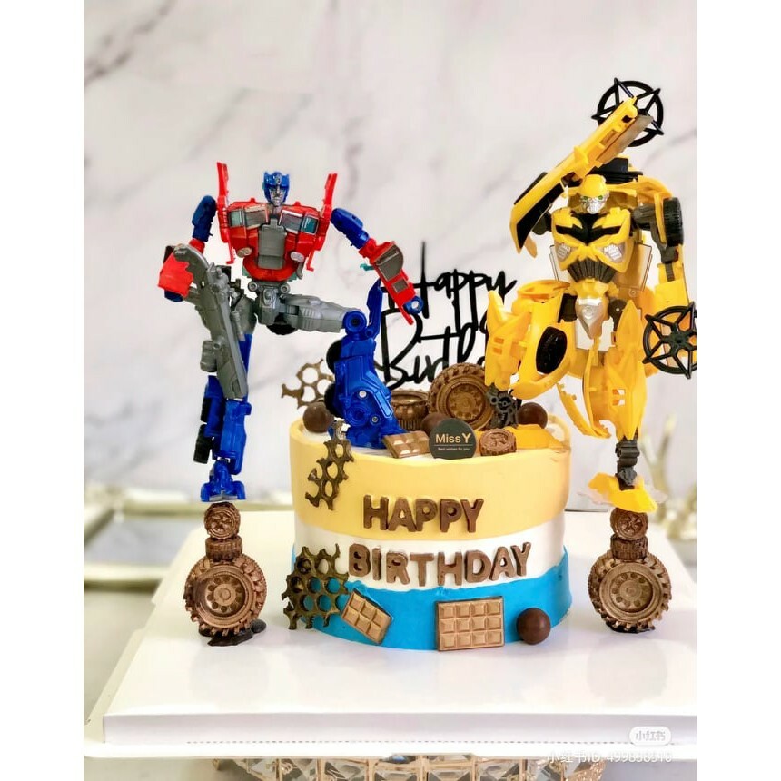 Boy's birthday gets elevated by 'Transformers' Optimus Prime cake