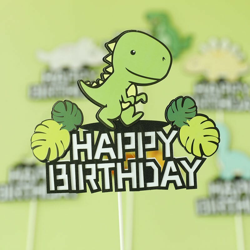 Cute dinosaur toy set/Dinosaur Cake Topper/ Decoration Dino