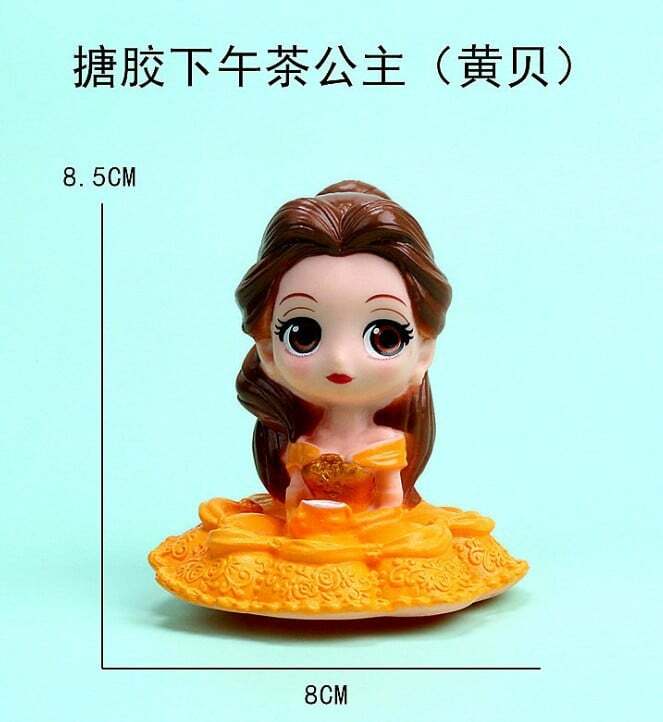 Belle Princess series Cake Topper figure