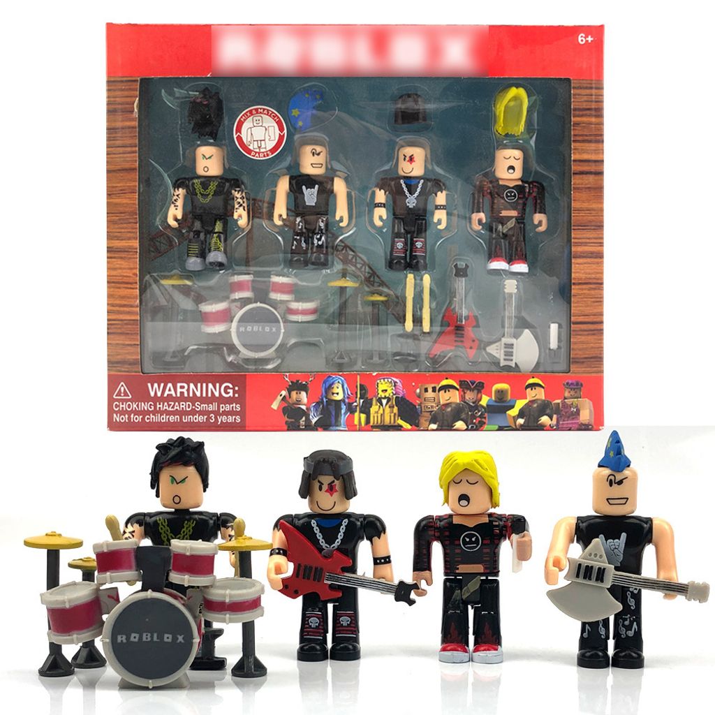 6 Pcs Roblox Toys Mini Action Figures Set, Dessert Table