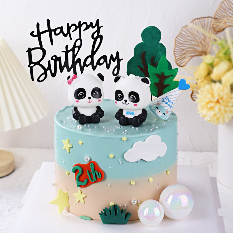 15 Panda Cake Ideas That Are Absolutely Beautiful | Panda birthday cake,  Panda bear cake, Panda cakes