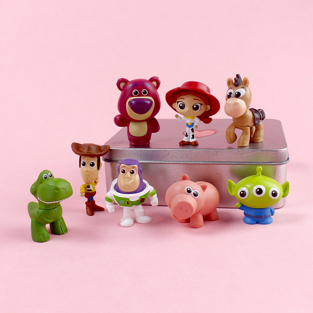 Toy Story Collection Cake Topper, Decoration, Toy, Action Figure Kek Hiasan