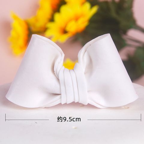 white bowtie