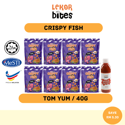 [HALAL] Lekor Bites Crispy Fish 2 Flavours Bundle Set | Set Bundle ...