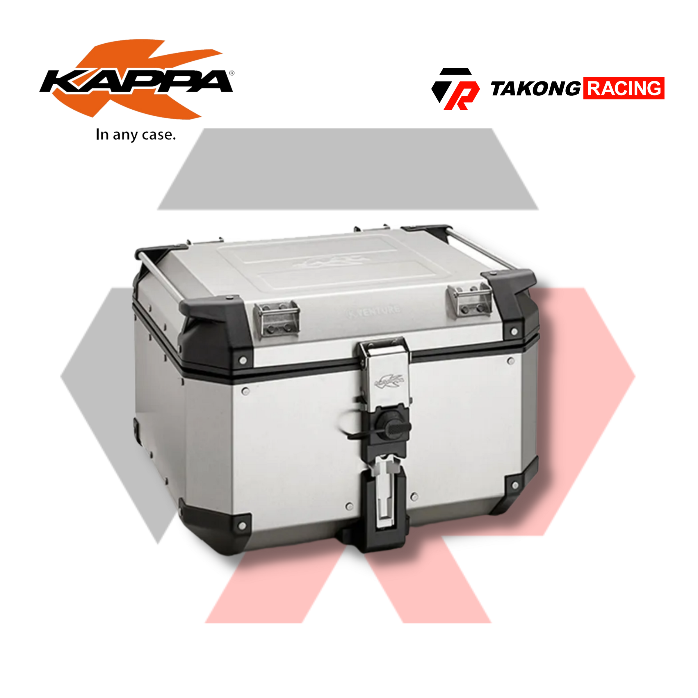 Kappa K-Venture 48L Silver MONOKEY® – Takong Racing (Parts & Accessories)