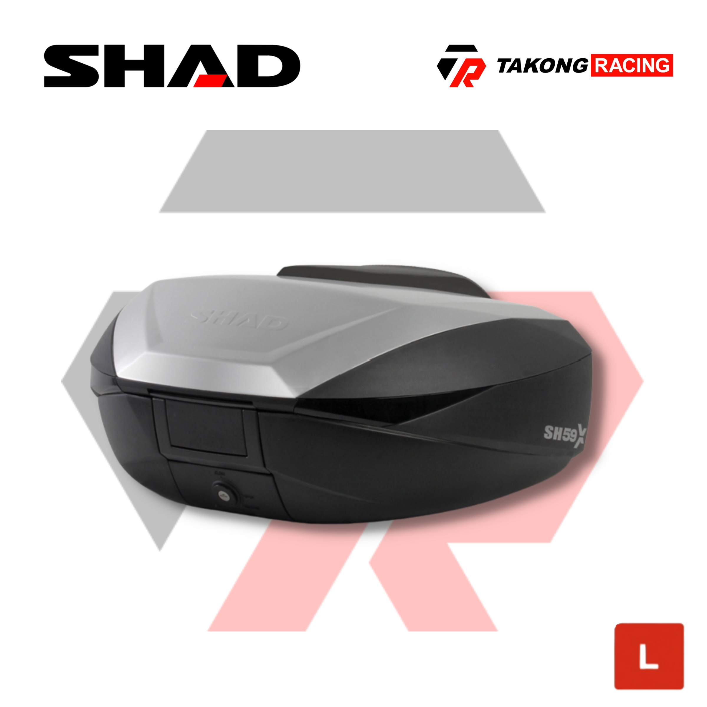 SHAD SH59X Expandable Top Case – Takong Racing (Parts & Accessories)