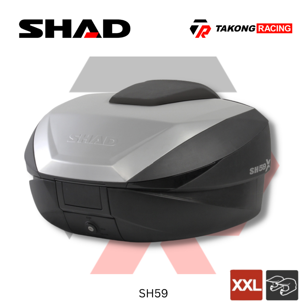 ★15★ SHAD Top Case - SH59X Expandable (59L) – Takong Racing