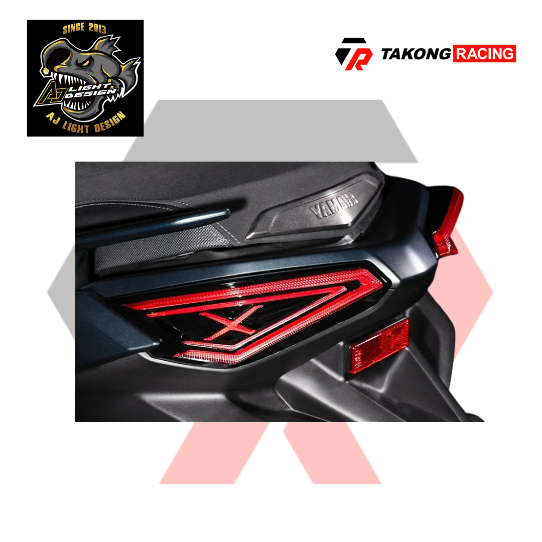 AJ PRESENTS TAIL LIGHT - XMAX V2 – Takong Racing (Parts
