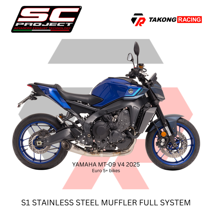 SC PROJECT S1 MUFFLER MT09 V4