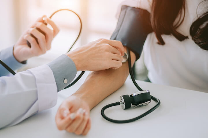 Measure blood pressure