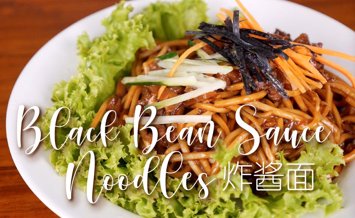 Black Bean Sauce Noodle Recipe