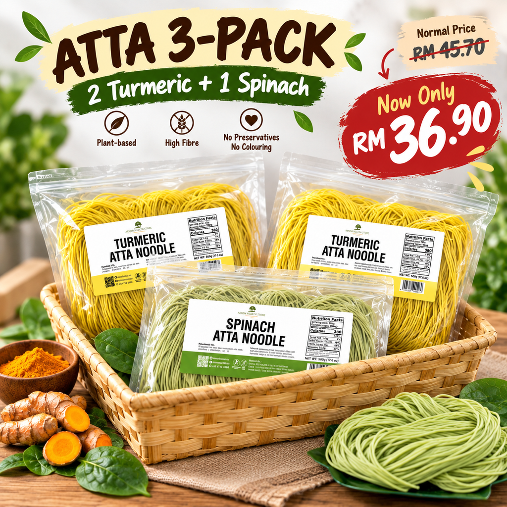 Natural Atta Noodle 3-Pack Promotion