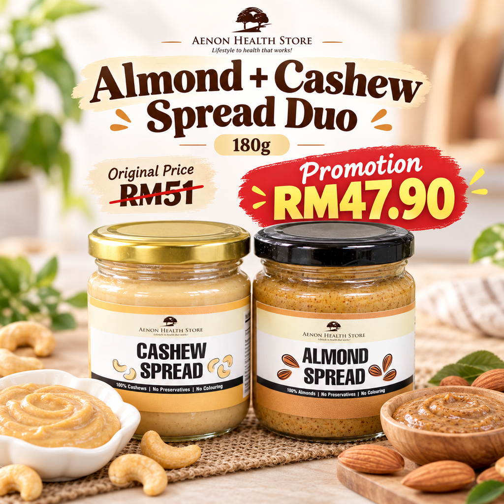 Almond and Cashew Spread Duo Offer