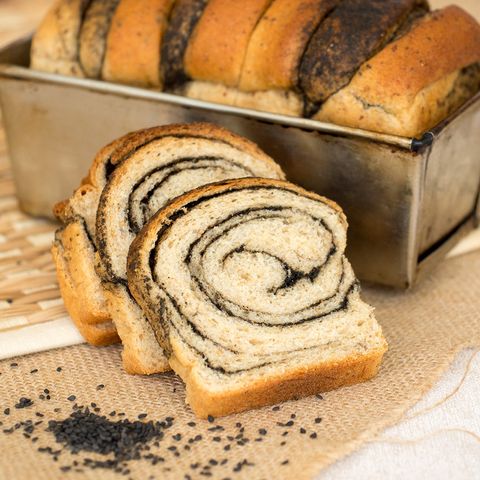 Black Sesame Loaf 黑芝麻吐司面包