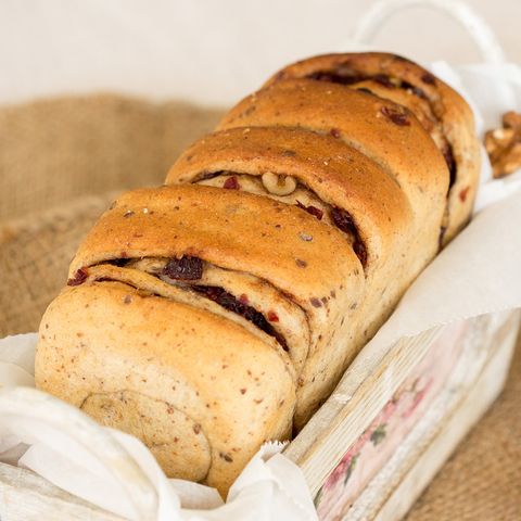 Cranberry Walnut Loaf 蔓越莓核桃吐司面包