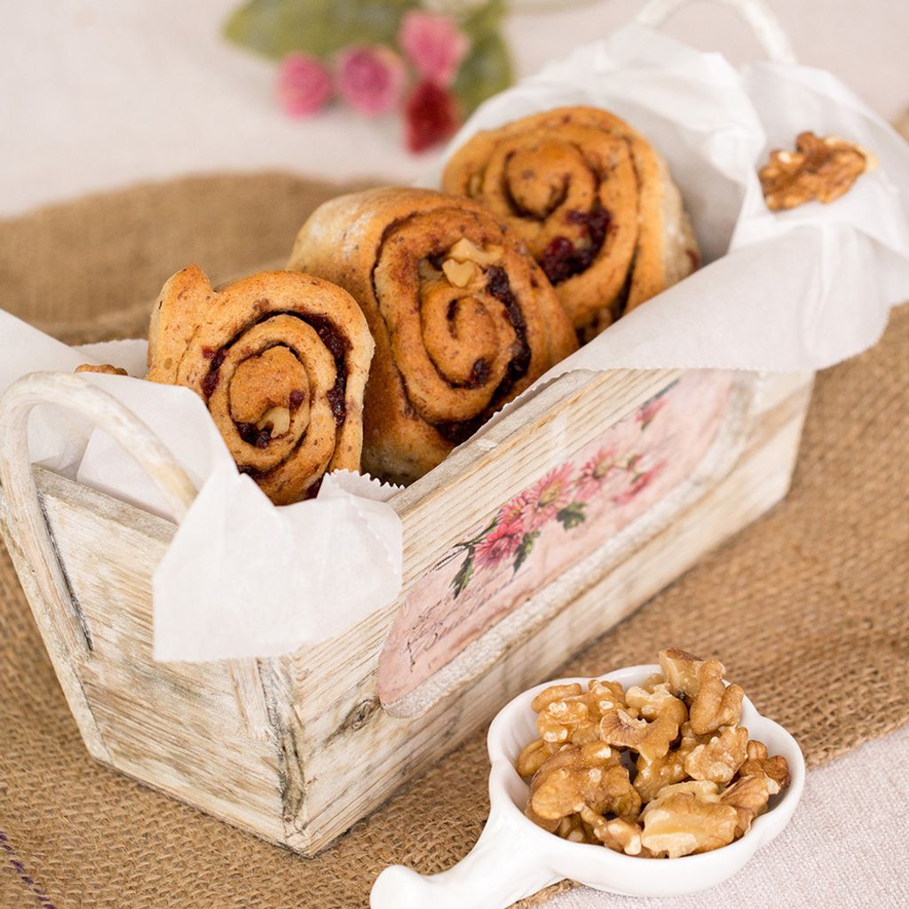 Cranberry Walnut Roll 蔓越莓核桃卷