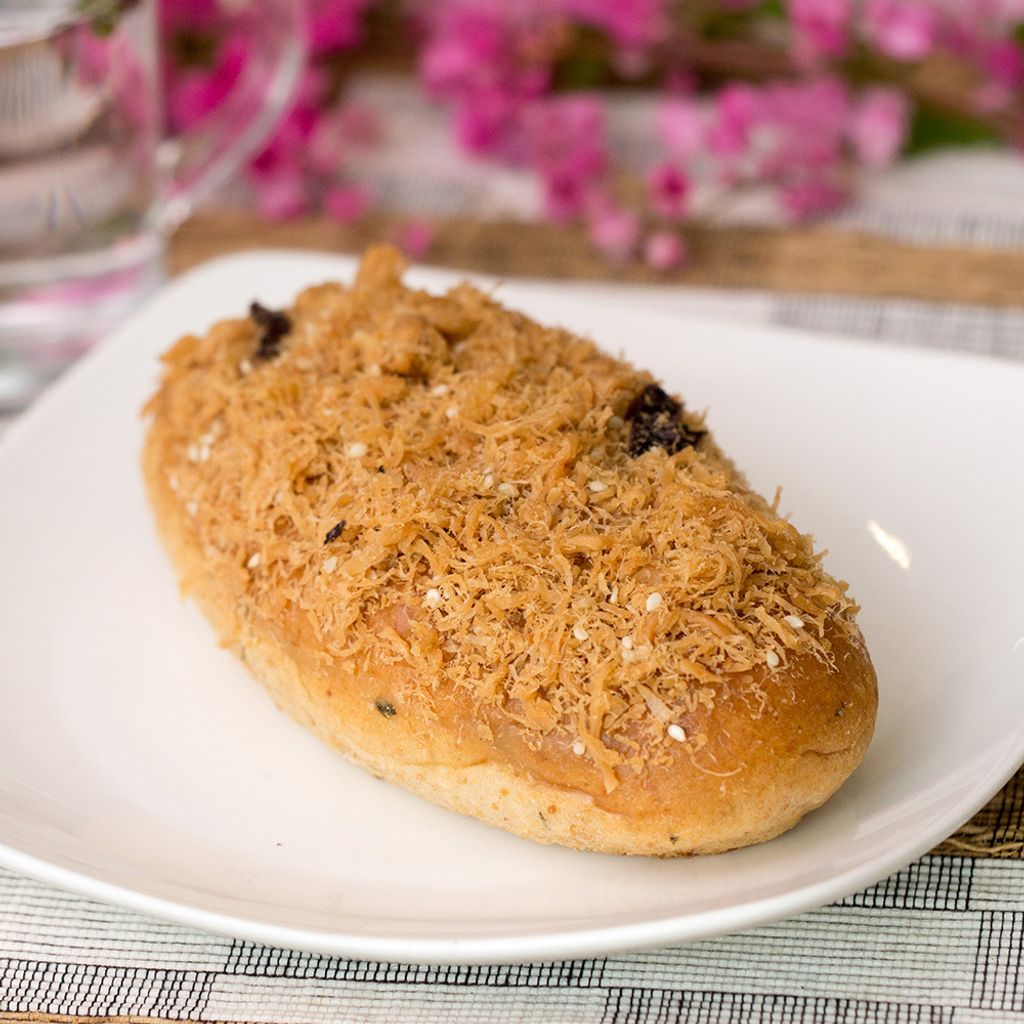 Vegan Meat Floss Bun 纯素肉松面包