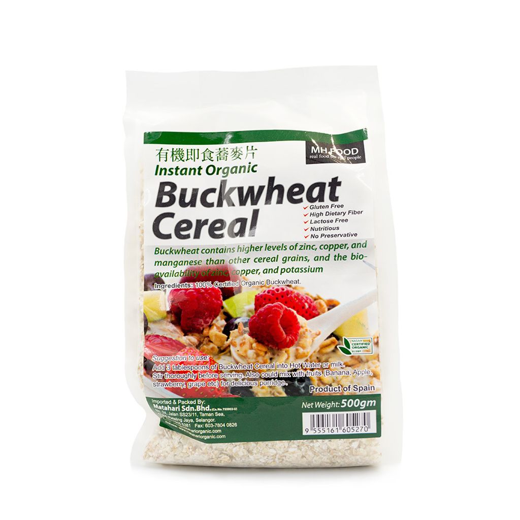 Instant Organic Buckwheat Cereal 有机即食荞麦片