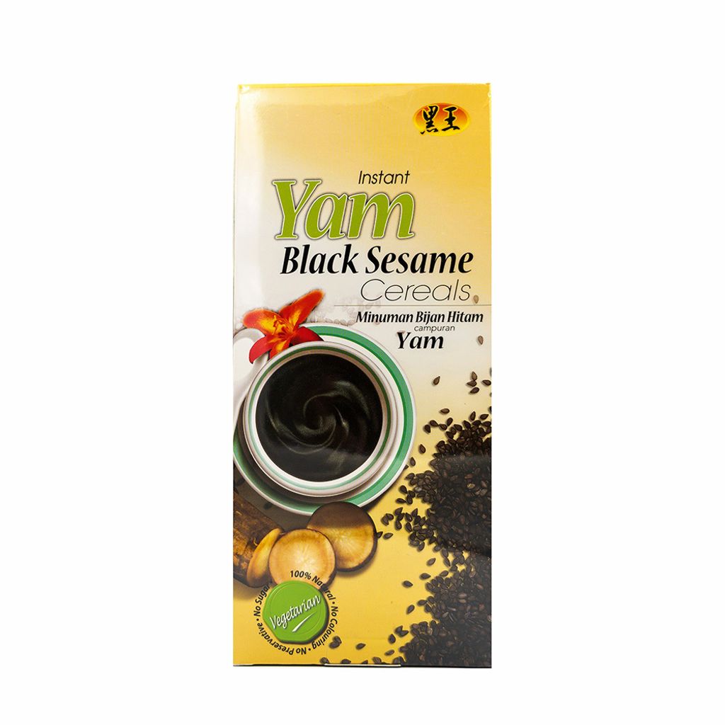 Instant Yam Black Sesame Cereals 黑芝麻麦片