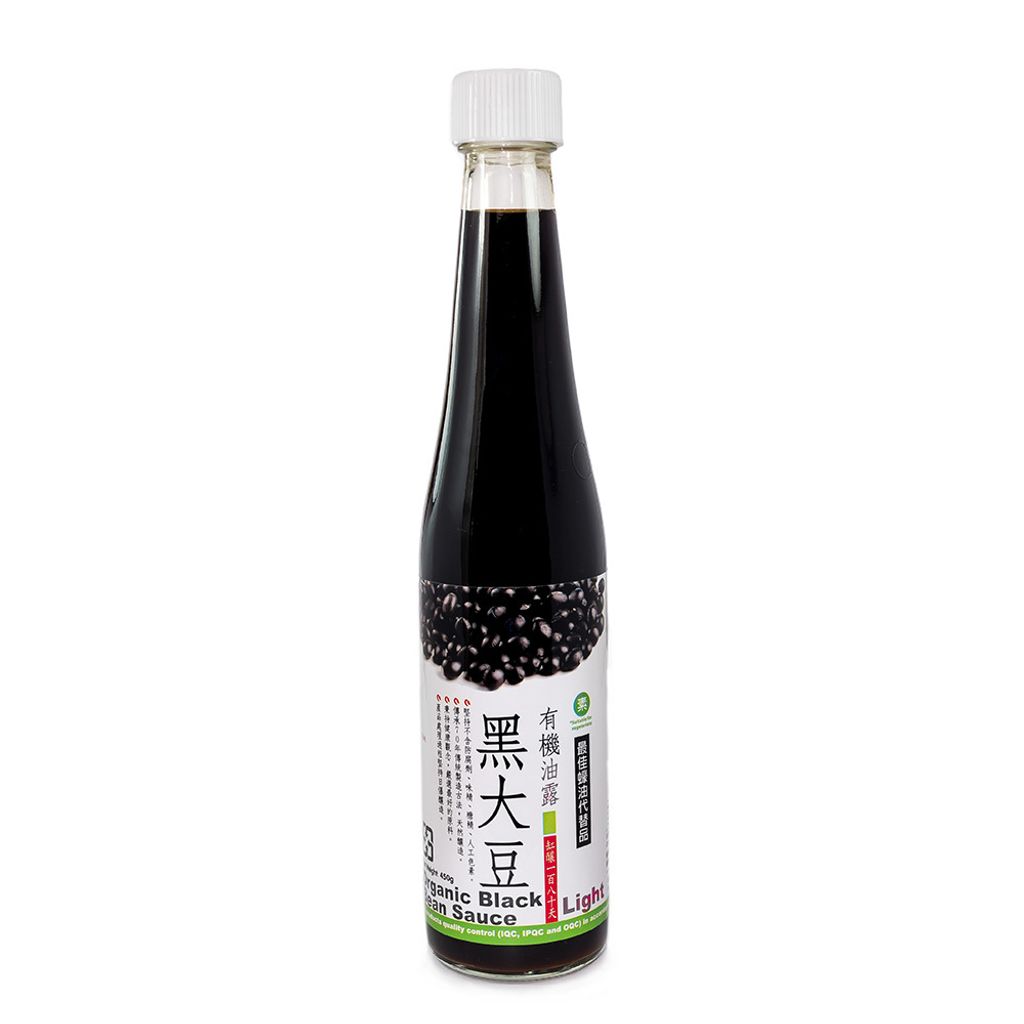 Organic Black Bean Sauce Light 黑大豆油露