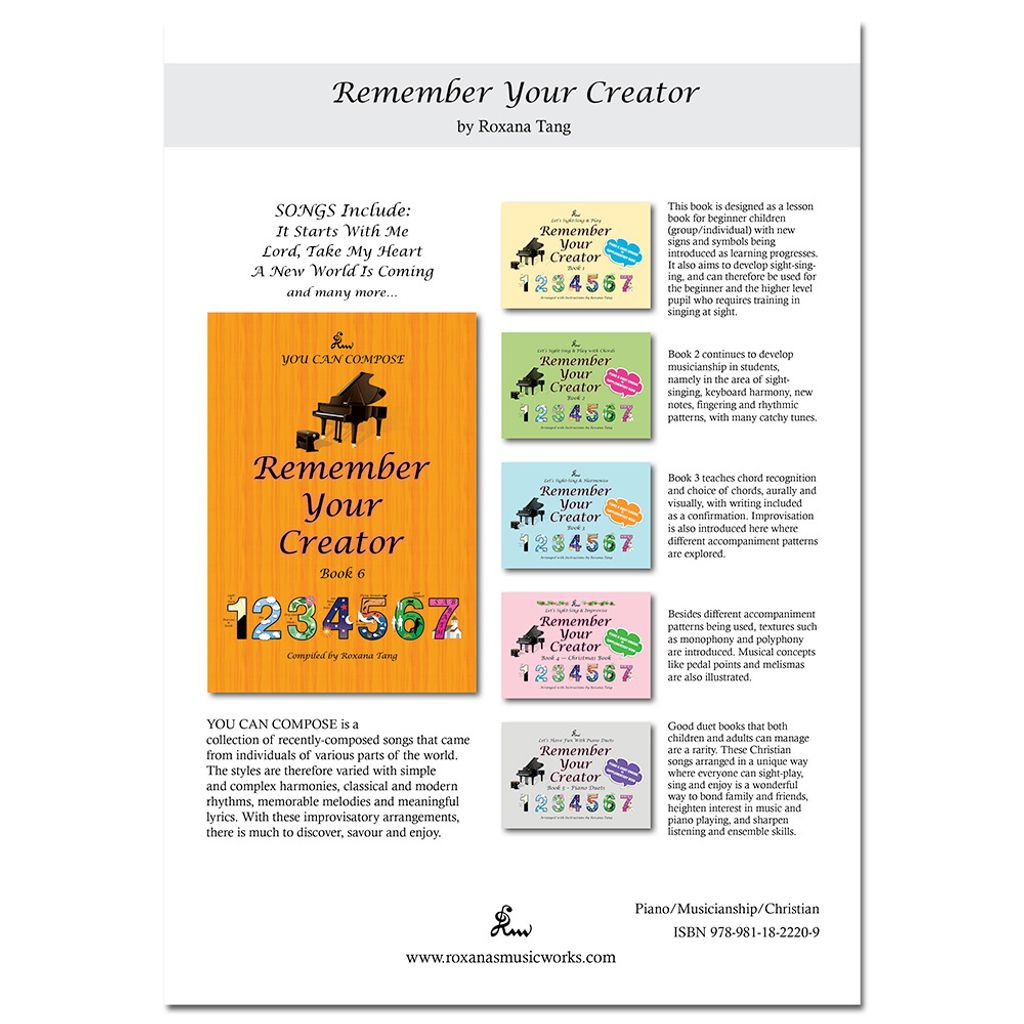 Remember Your Creator Book 6