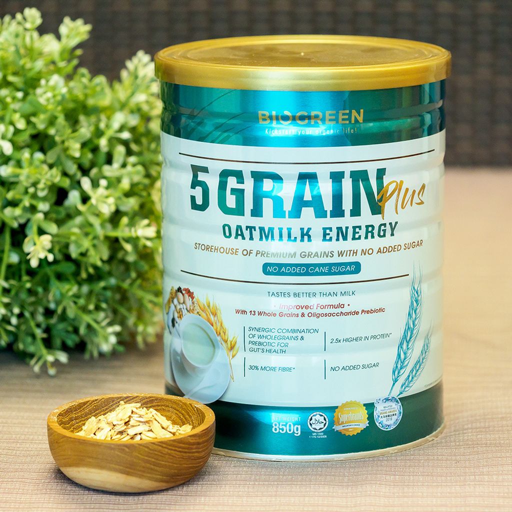 Bio-Green 5 Grain Oatmilk Energy 五谷燕麦植物奶
