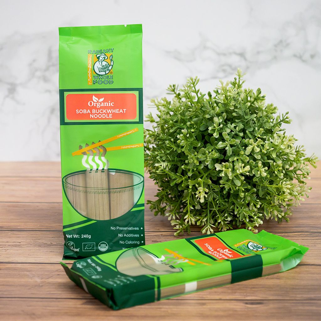 Organic Soba Buckwheat Noodles 有机荞麦面