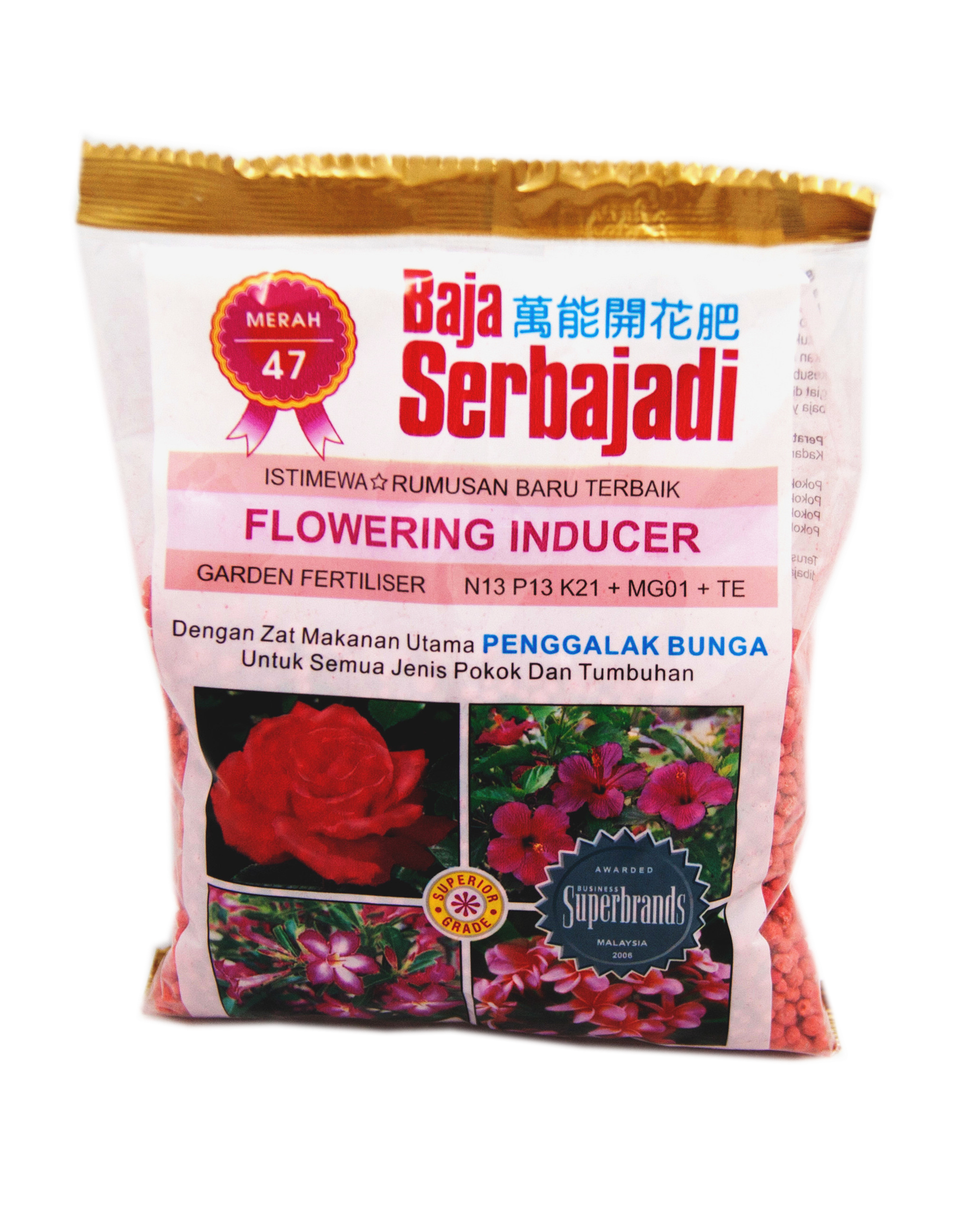 GardenShop2u - Serbajadi Plant Food Flowering Inducer 47 Fertilisers