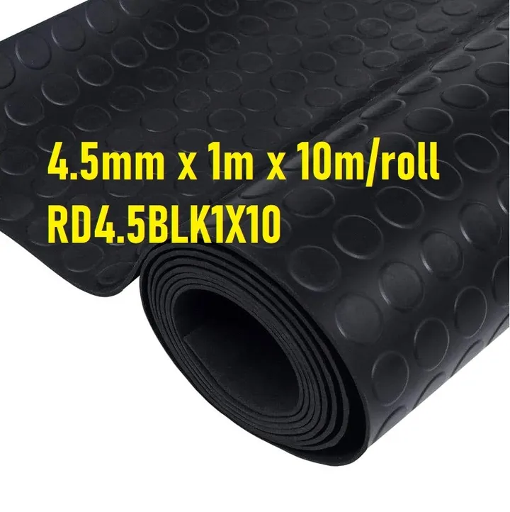 Anti-slip round dot rubber floor mat Malaysia