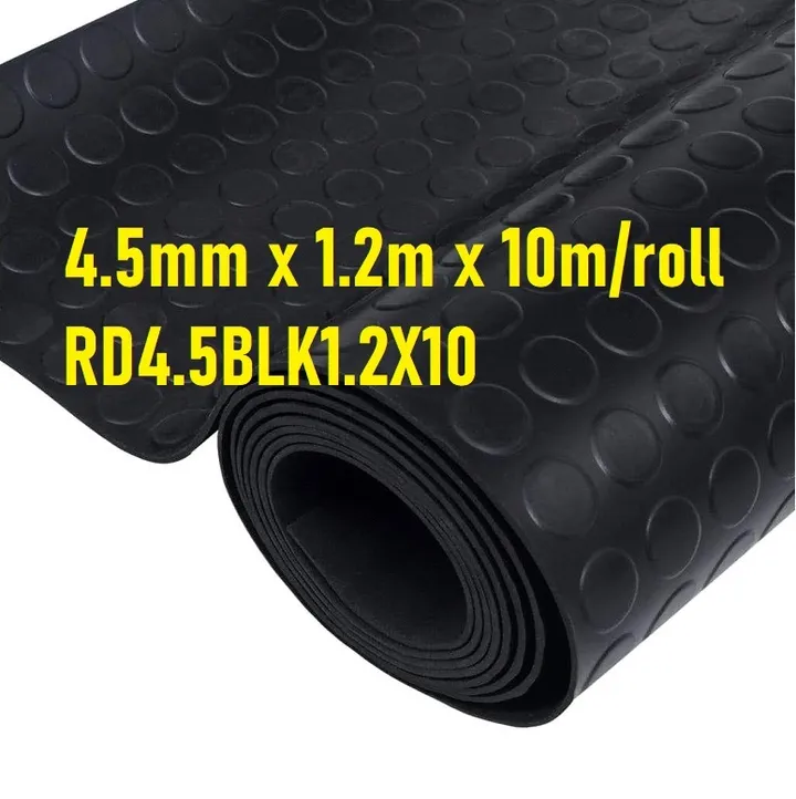 Anti-slip round dot rubber floor mat Malaysia