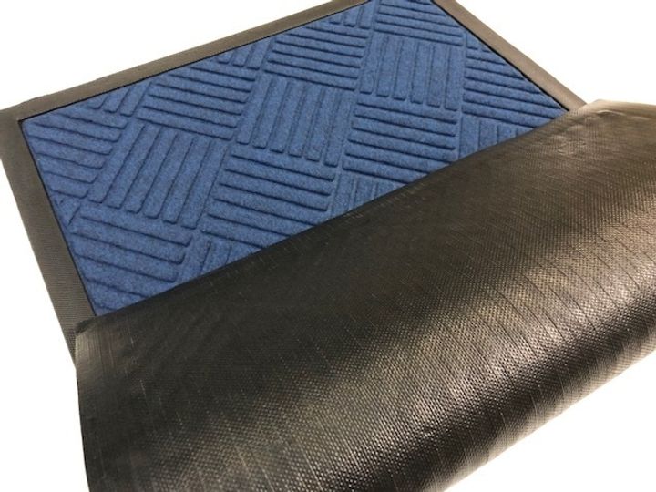 Blue entrance door mat Malaysia