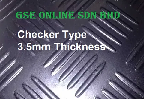 Anti-slip Checker rubber floor mat Malaysia