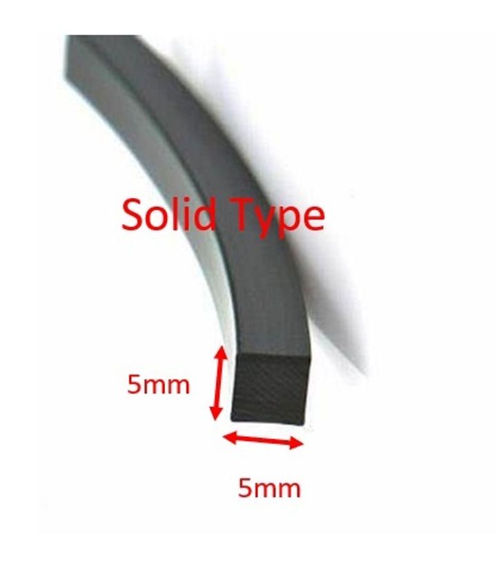epdm solid 5x5mm