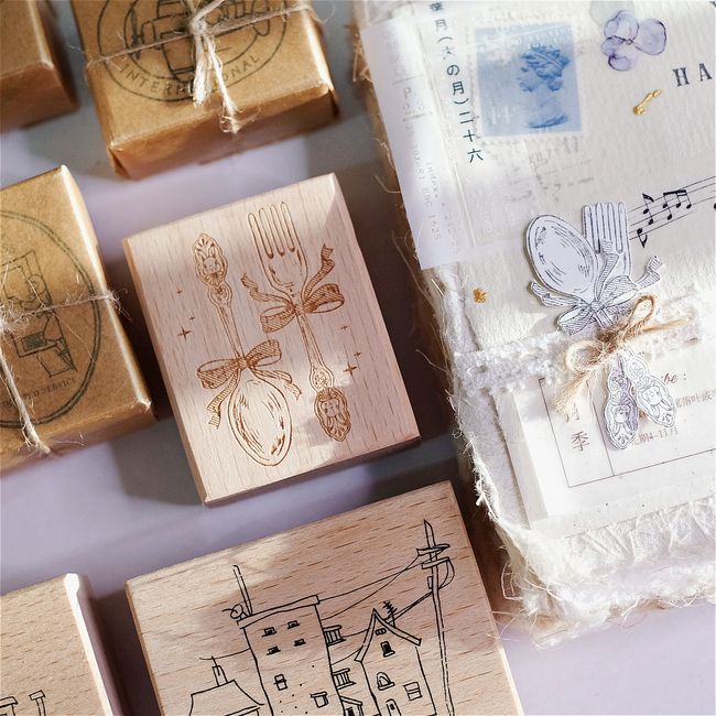 dé.stationerist | Collection - CLEAR • RUBBER STAMP