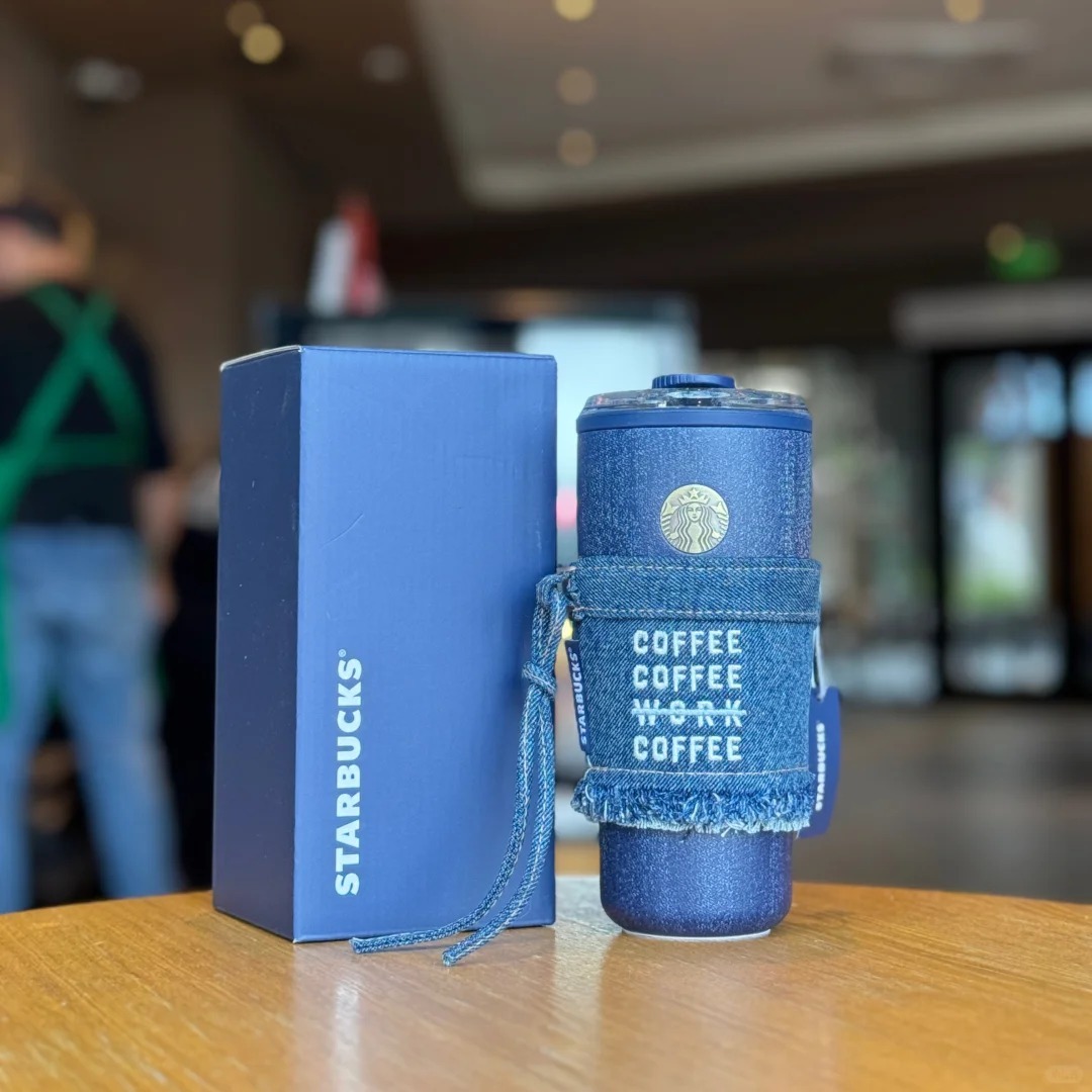 星巴克2026春季牛仔丹宁小熊包包系列～_4_星爸爸红围裙_来自小红书网页版