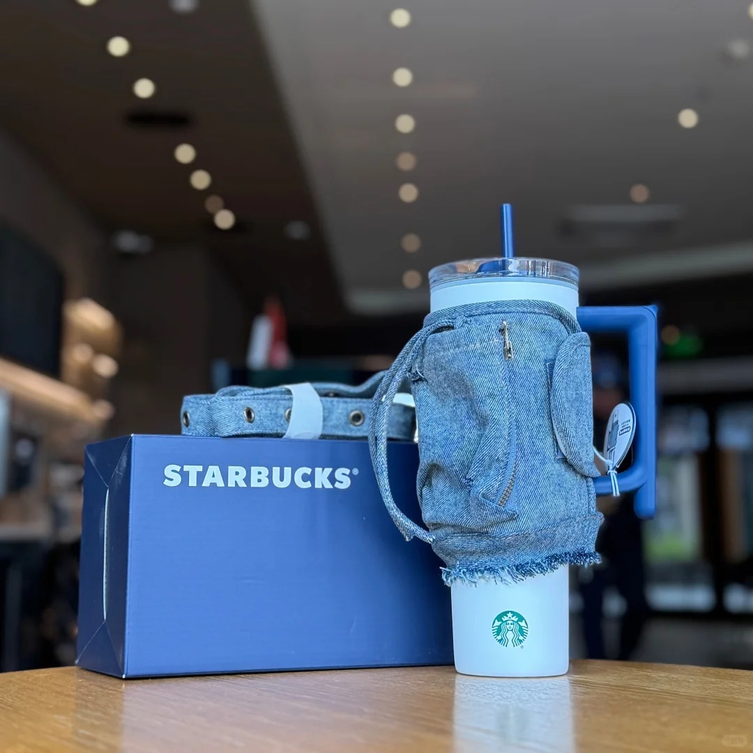 星巴克2026春季牛仔丹宁小熊包包系列～_16_星爸爸红围裙_来自小红书网页版