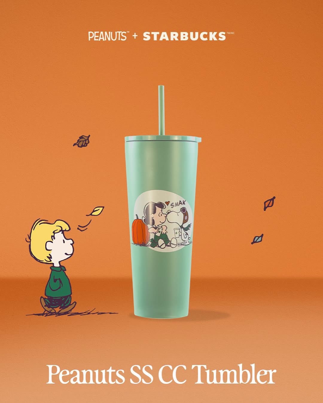 SS Pumpkin Peanuts Flora Cold Cup 710ml