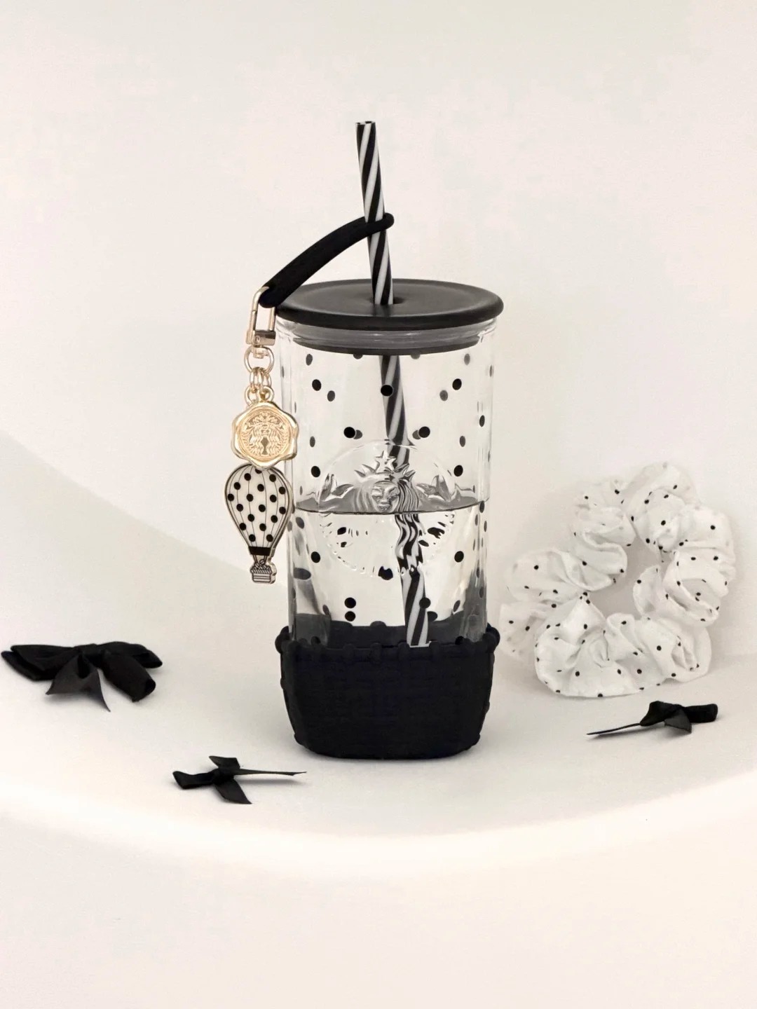 星巴克新品🖤黑白波点三角杯_5_木原希柚_from rednote web