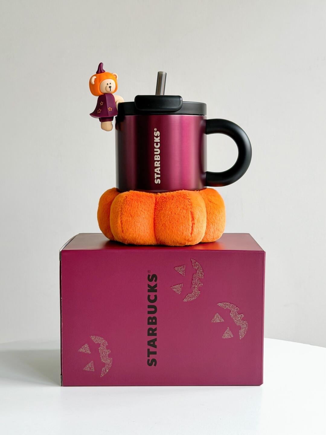 SS Tumbler 570ml + Pumpkin Holder