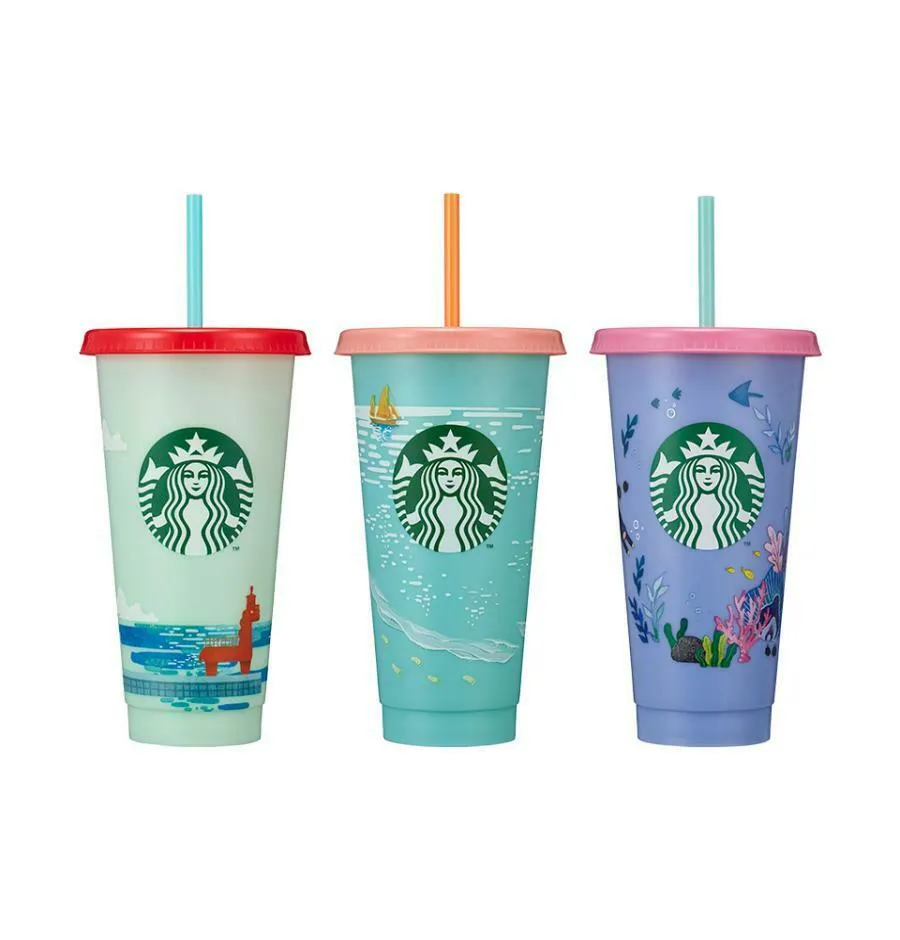 Starbucks Korea Summer 2 Cold Cup Tumbler – MERMAIDS AND MOCHA