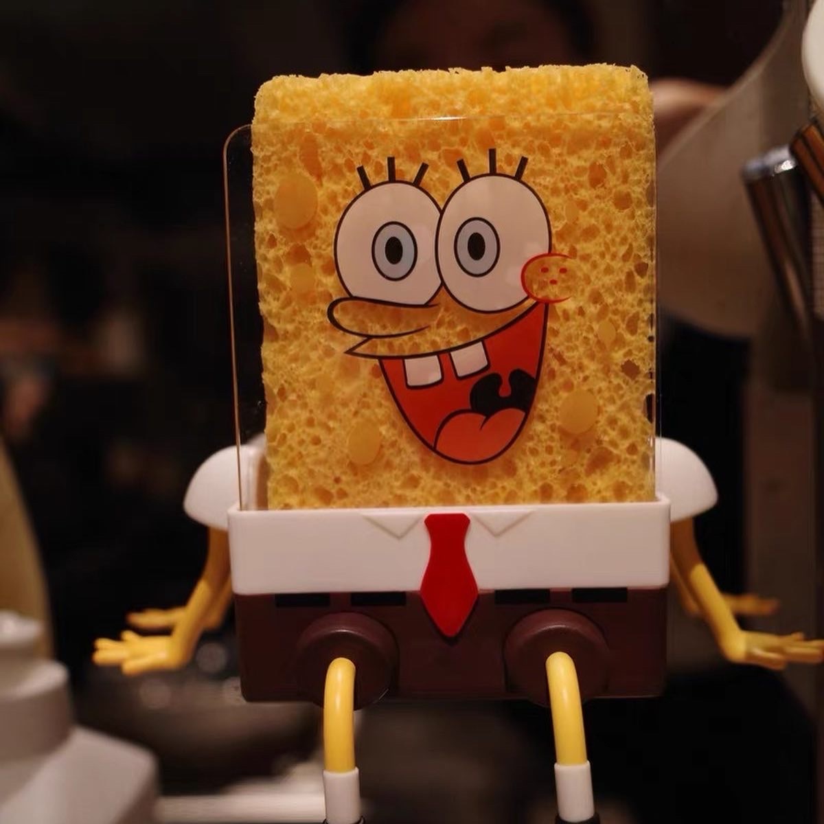 This SpongeBob Sponge Holder Belongs In every SpongeBob Lover's